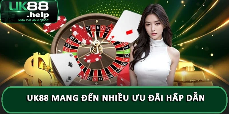 UK88 mang đến nhiều ưu đãi hấp dẫn